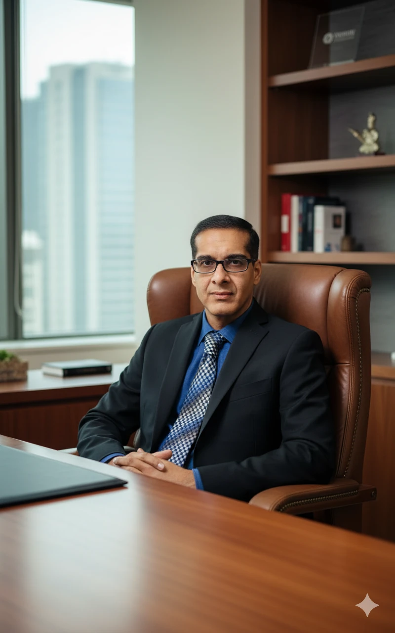 Professional immigration attorney providing legal consultation